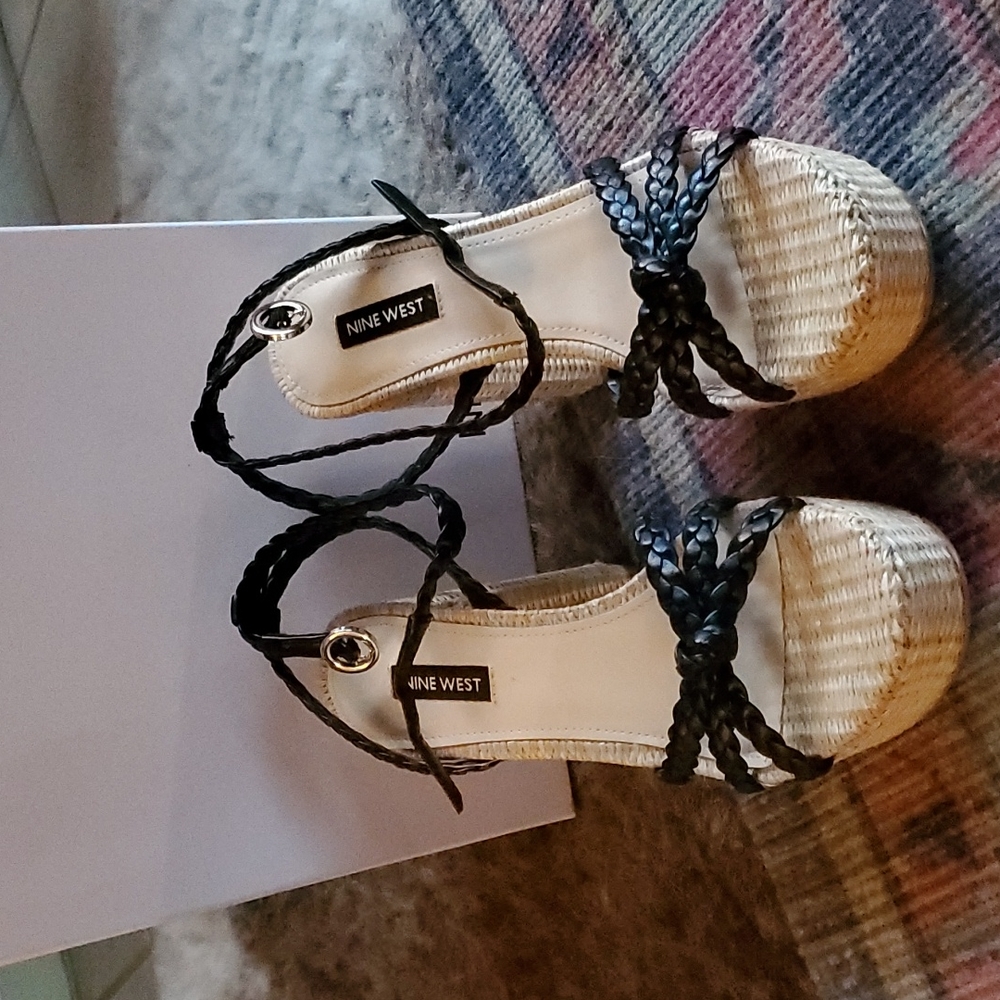 Black Strappy Platform Sandals